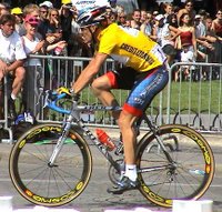 Lance ARMSTRONG maillot jaune